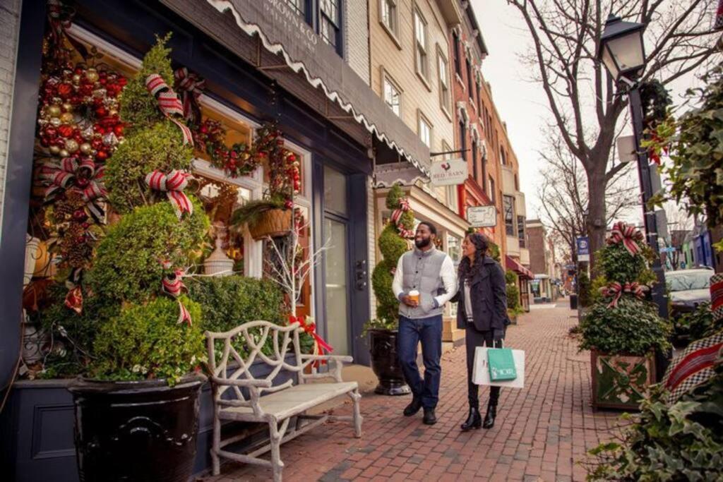 Boutique Blue 2 Bedroom Old Town House Alexandria Bagian luar foto